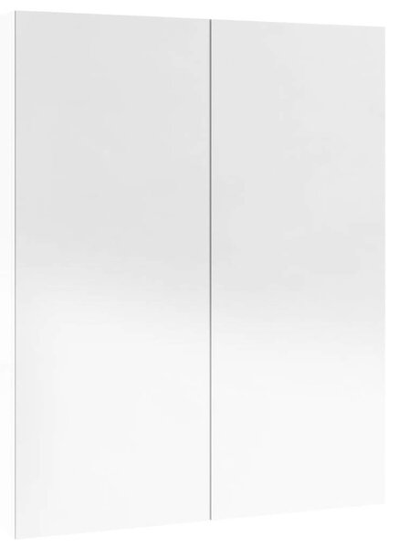 VidaXL Fürdőszobaszekrény - Tükör - 60x15x75 cm