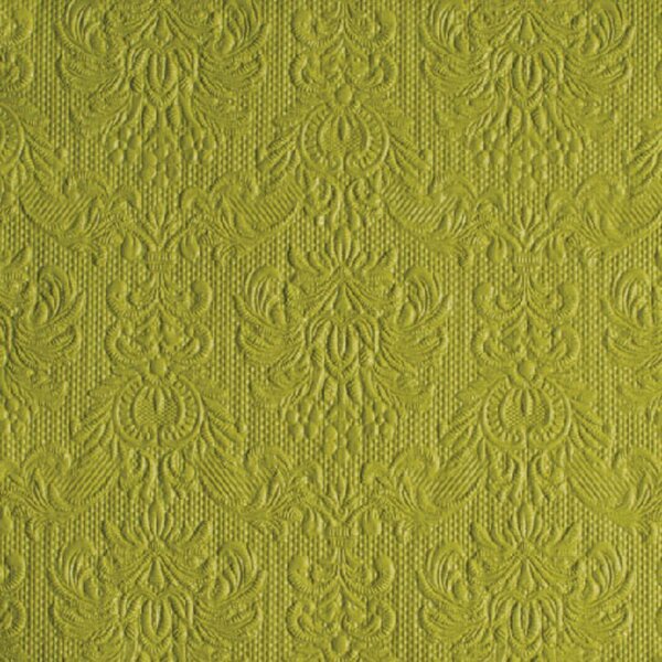 Elegance green papírszalvéta 33x33cm, 15db-os