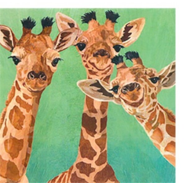 Giraffe Amigos papírszalvéta 25x25cm, 20db-os