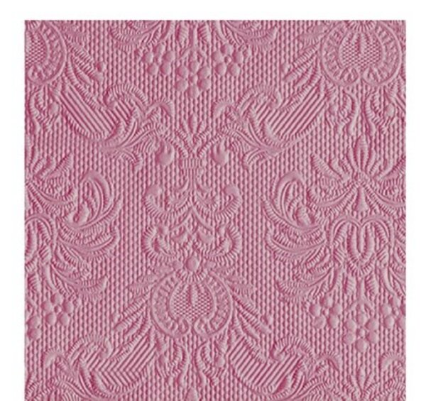 Elegance Pale Rose papírszalvéta 25x25 cm, 15 db-os
