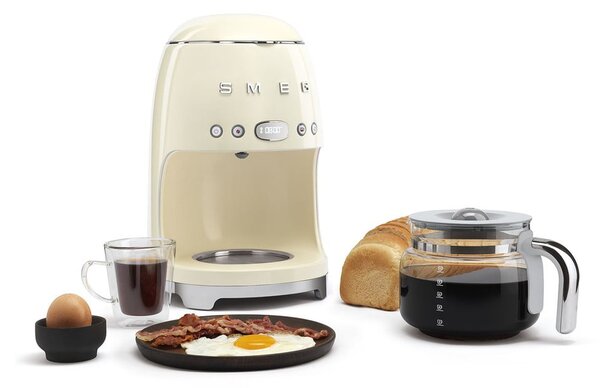 Krémfehér filteres kávéfőző - SMEG