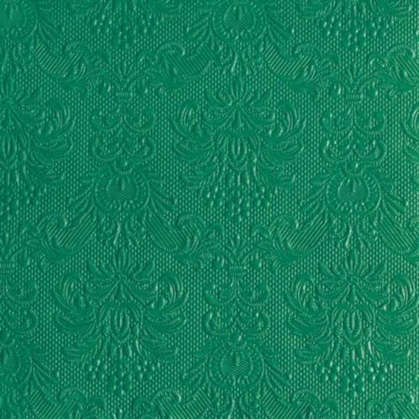 Elegance Ivy Green papírszalvéta 33x33cm, 15db-os