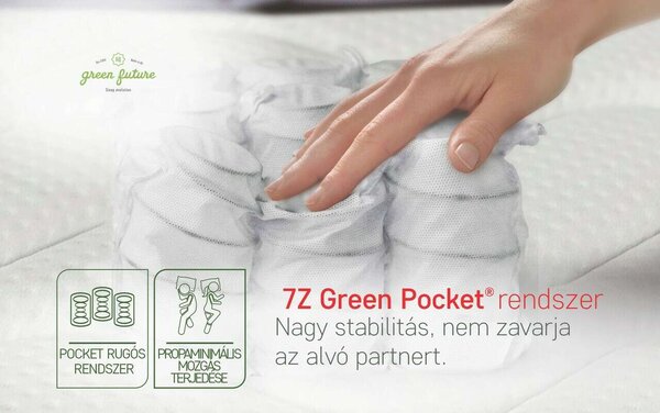 Endurance Pocket Memory Matrac - 7 Komfortzóna - 90x200 cm