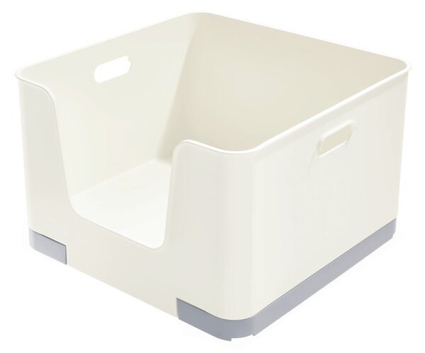 Eco Open fehér tárolódoboz, 39 x 39 cm - iDesign