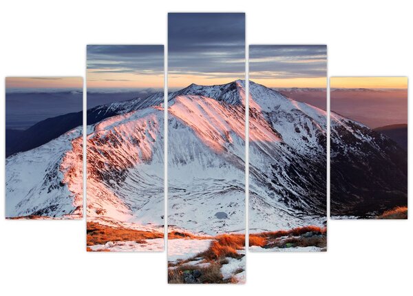 Kép - Téli hegyi panoráma II. (150x105 cm)