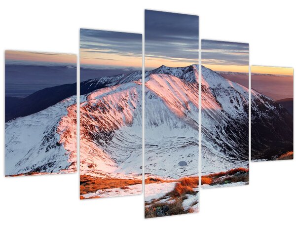 Kép - Téli hegyi panoráma II. (150x105 cm)