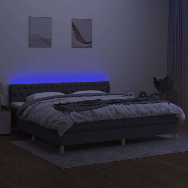 VidaXL LED-es Ágy - 200x200 cm