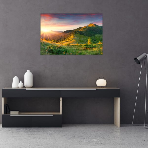 Kép - Nyári táj (90x60 cm)
