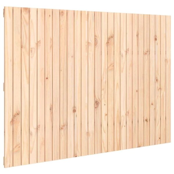 VidaXL tömör fenyőfa fali fejtámla 159,5x3x110 cm