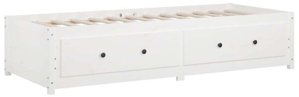 VidaXL fehér tömör fenyőfa kanapéágy 80 x 200 cm