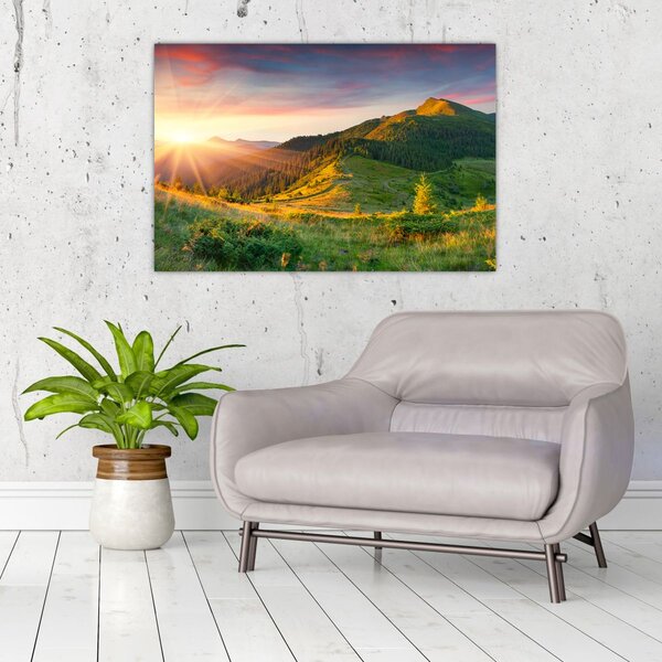 Kép - Nyári táj (90x60 cm)