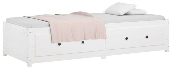 VidaXL fehér tömör fenyőfa kanapéágy 80 x 200 cm