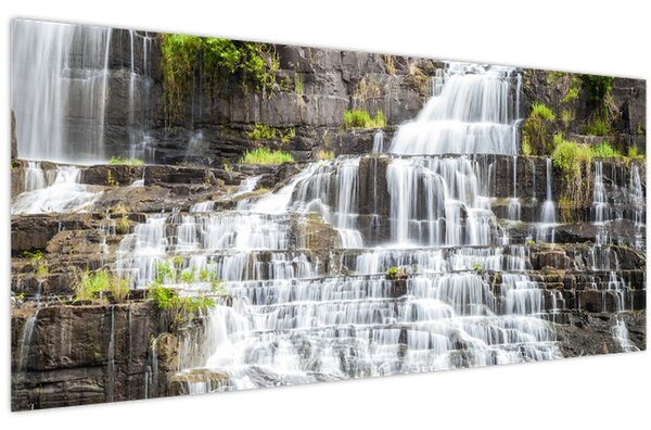 Kép - Vízesés (120x50 cm)