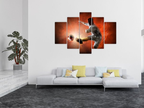 Kép - A focista (150x105 cm)