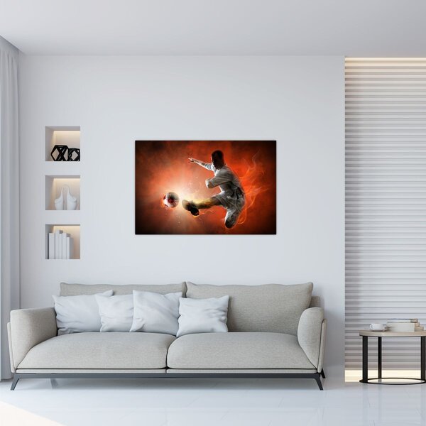 Kép - A focista (90x60 cm)