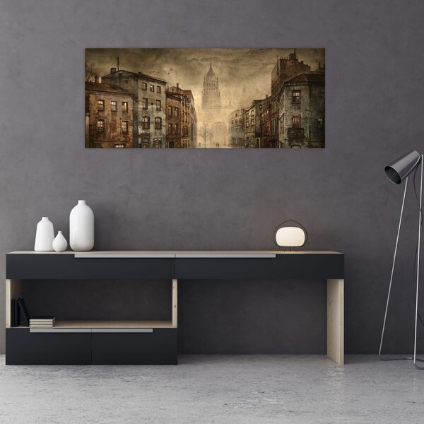 Kép - A város festése (120x50 cm)