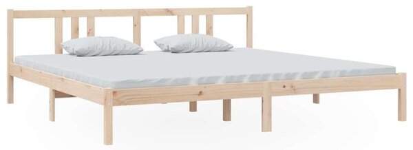 VidaXL tömör fa ágykeret 200x200 cm