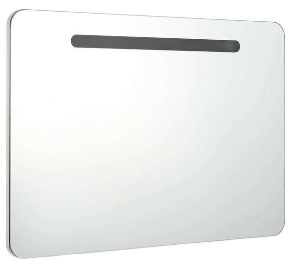 VidaXL LED-es Tükrös Szekrény - 80x55 cm