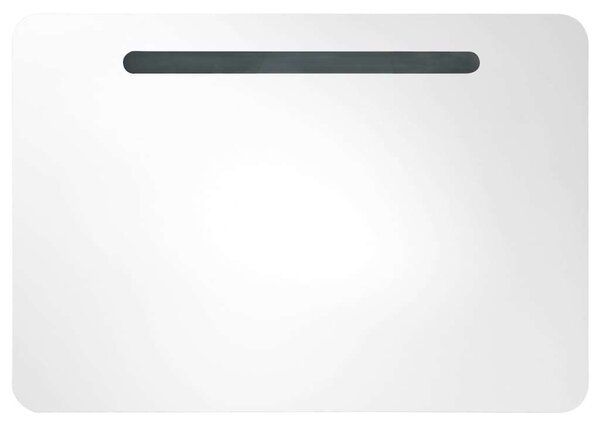 VidaXL LED-es Tükrös Szekrény - 80x55 cm