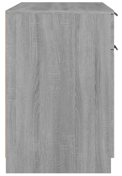 VidaXL szürke sonoma színű szerelt fa íróasztal 100 x 50 x 75 cm