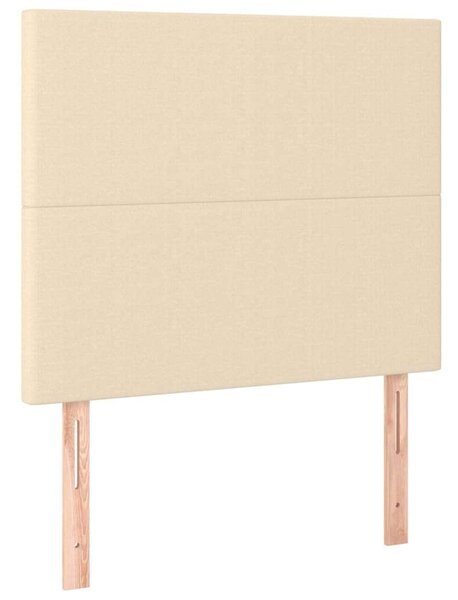 VidaXL Krémszínű Ágy Matraccal - 100x200 cm