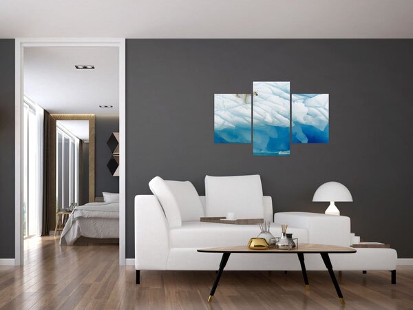 Kép - Jegesmedve (90x60 cm)