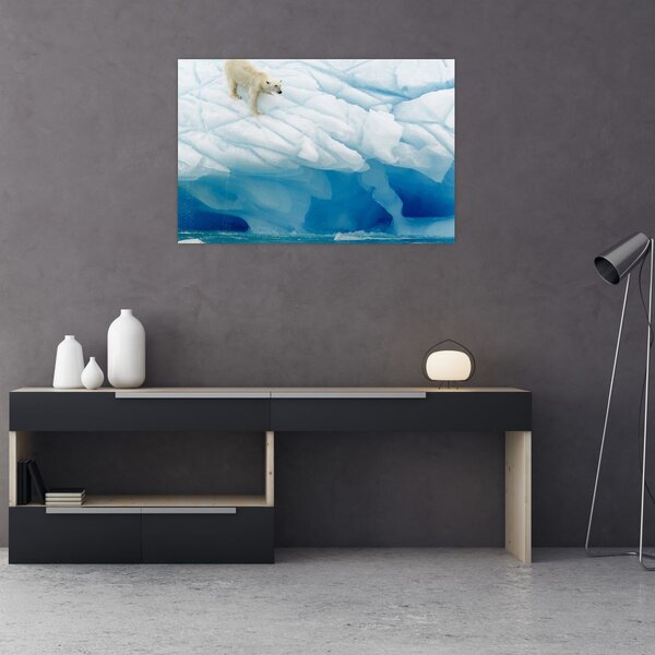 Kép - Jegesmedve (90x60 cm)