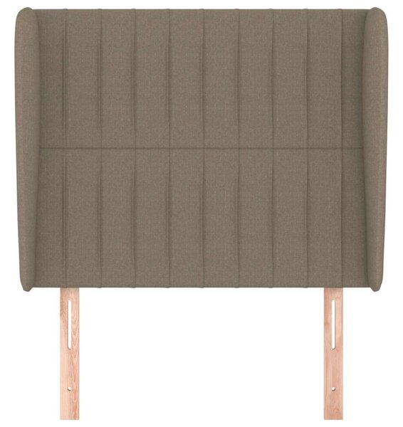 VidaXL Szárnyas Fejtámla - Bézs - 103x23x118/128cm