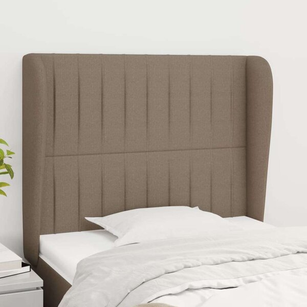 VidaXL Szárnyas Fejtámla - Bézs - 103x23x118/128cm