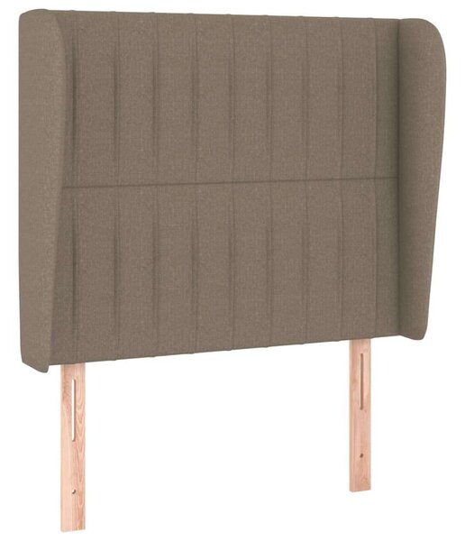 VidaXL Szárnyas Fejtámla - Bézs - 103x23x118/128cm