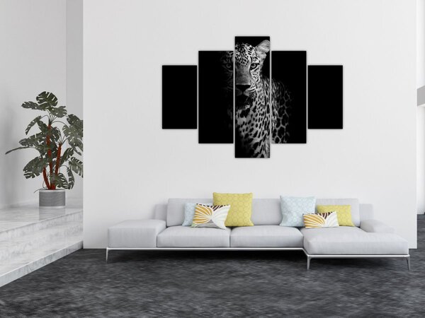 Kép - Egy leopárd portréja (150x105 cm)