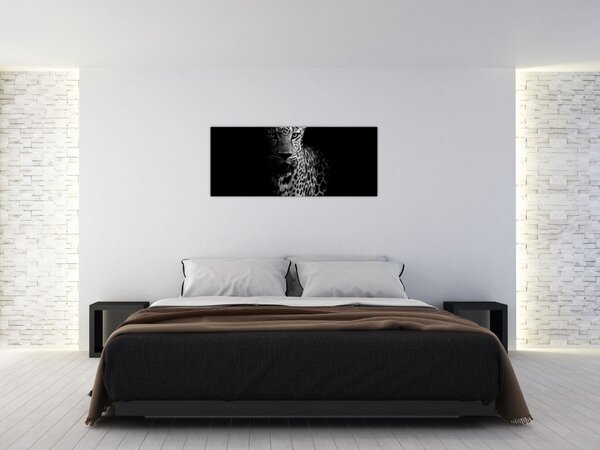 Kép - Egy leopárd portréja (120x50 cm)