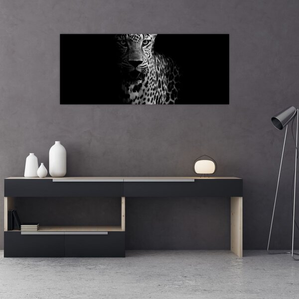 Kép - Egy leopárd portréja (120x50 cm)