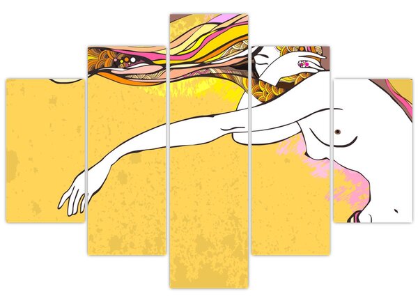 Kép - Lány (150x105 cm)