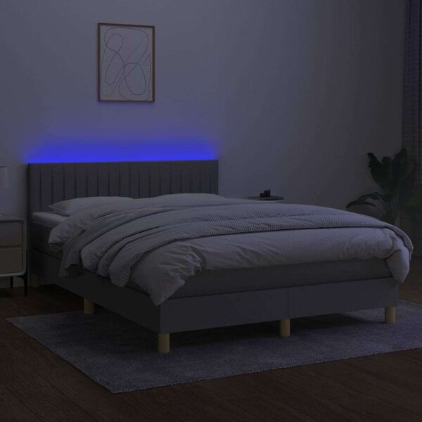 VidaXL LED-es Ágy - 140x200 cm