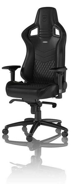 Noblechairs EPIC Gamer szék Valódi bőr Fekete (NBL-RL-BLA-001)