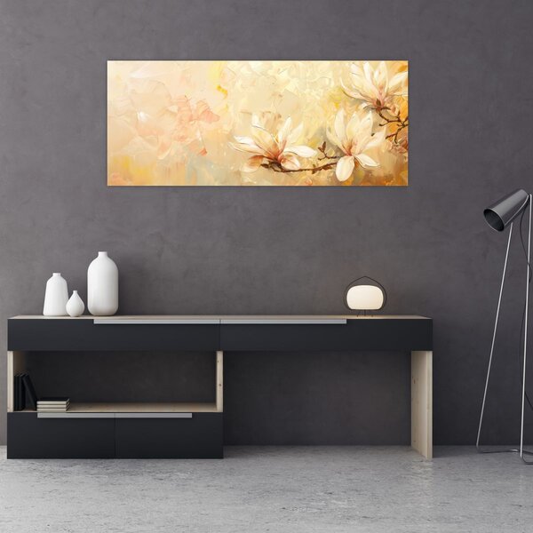 Kép - Virágok (120x50 cm)