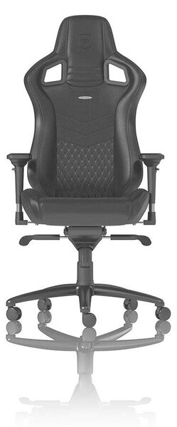 Noblechairs EPIC Gamer szék Valódi bőr Fekete (NBL-RL-BLA-001)