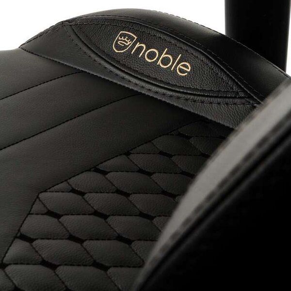 Noblechairs EPIC Gamer szék Valódi bőr Fekete (NBL-RL-BLA-001)