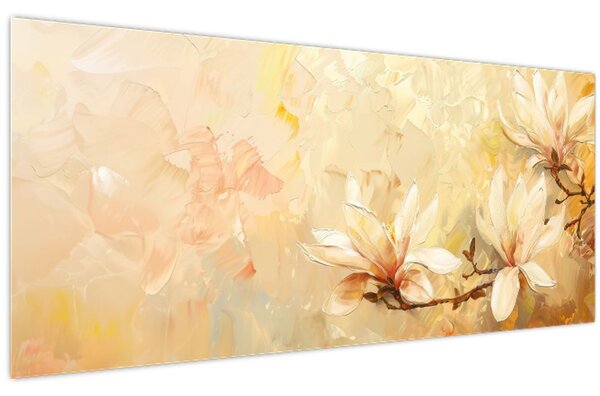 Kép - Virágok (120x50 cm)