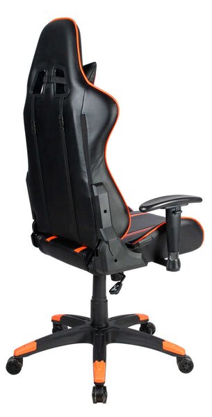 Canyon Fobos PC gamer szék Fekete, Narancssárga