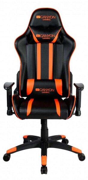 Canyon Fobos PC gamer szék Fekete, Narancssárga