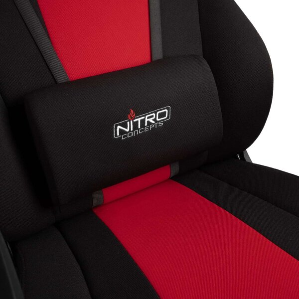 Nitro Concepts E250 Gamer szék - Fekete-Piros