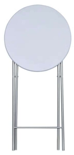 VidaXL Összecsukható Bárasztal - 4 db - Fehér - 60x60x112cm