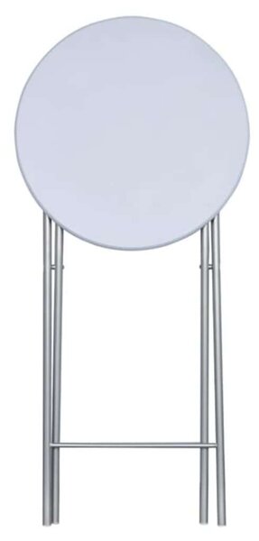 VidaXL Összecsukható Bárasztal - 4 db - Fehér - 60x60x112cm