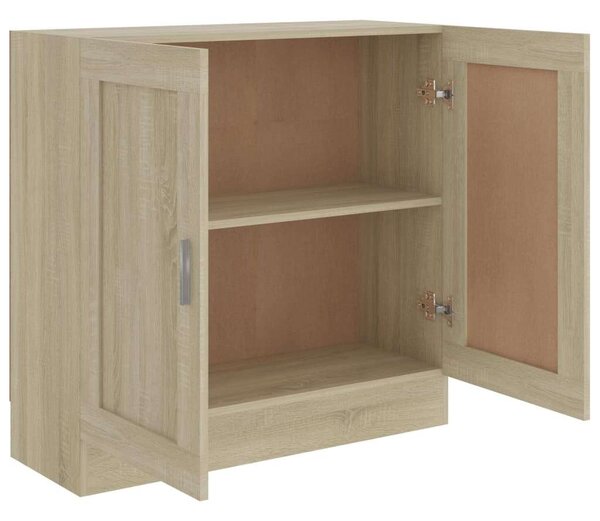 VidaXL sonoma-tölgy színű forgácslap könyvszekrény 82,5x30,5x80 cm