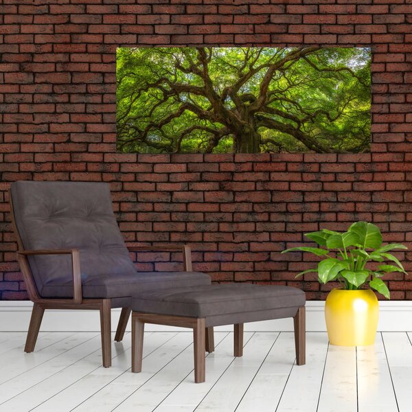 Kép - Zöld fa (120x50 cm)
