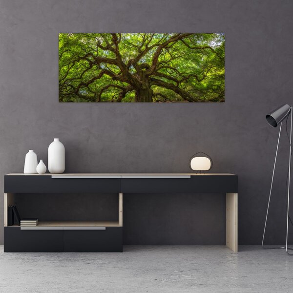 Kép - Zöld fa (120x50 cm)