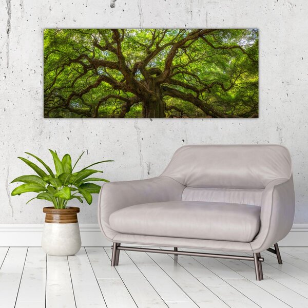 Kép - Zöld fa (120x50 cm)