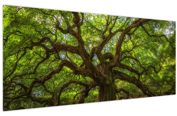 Kép - Zöld fa (120x50 cm)